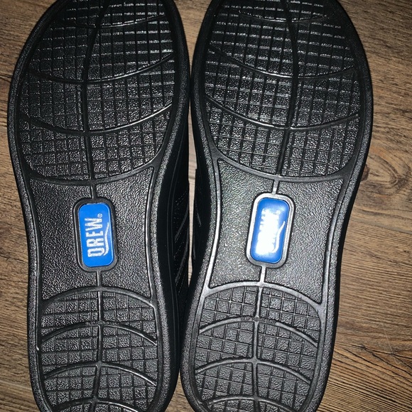 Seriously Comfortable Supportive BNIB Black Leather DREW Specialty Shoes Size 7 - Picture 6 of 11